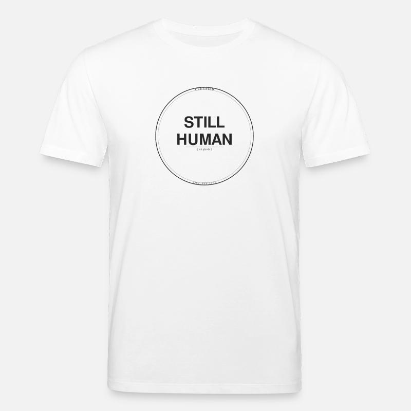 Noch Mensch – Ich glaube - Stanley/Stella Unisex Bio-T-Shirt CREATOR  - Weiß