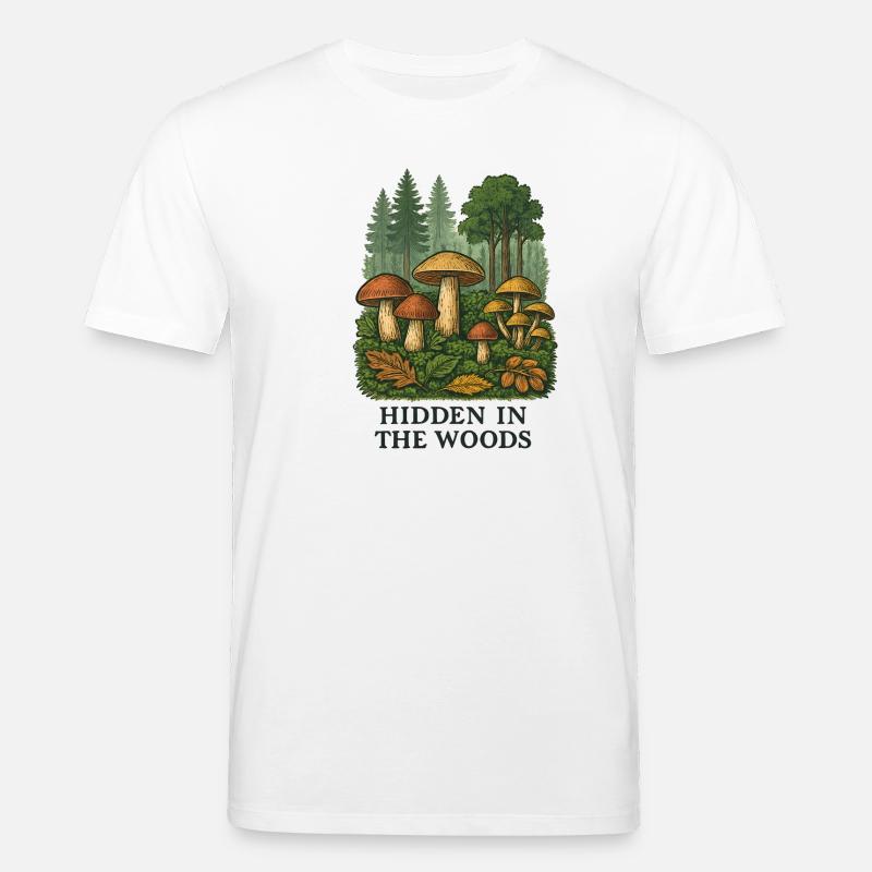 Waldpilze Geheimnis - Stanley/Stella Unisex Bio-T-Shirt CREATOR - Weiß