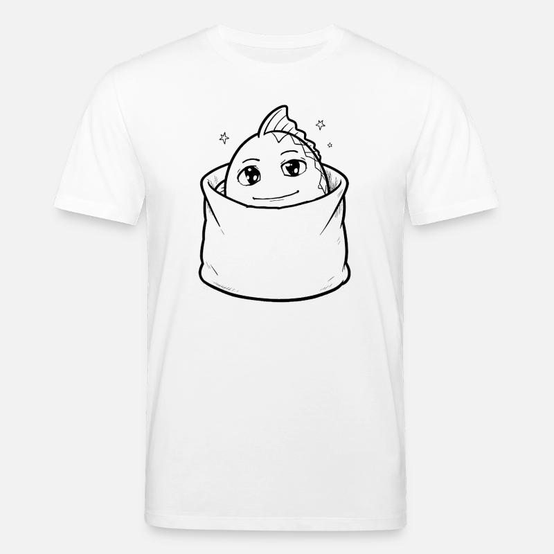 Fisch Tier Tasche - Stanley/Stella Unisex Bio-T-Shirt CREATOR  - Weiß