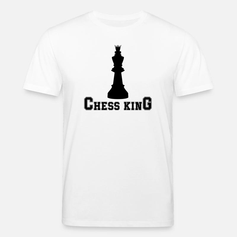 Roi des échecs - T-shirt bio CREATOR Stanley/Stella Unisexe - blanc