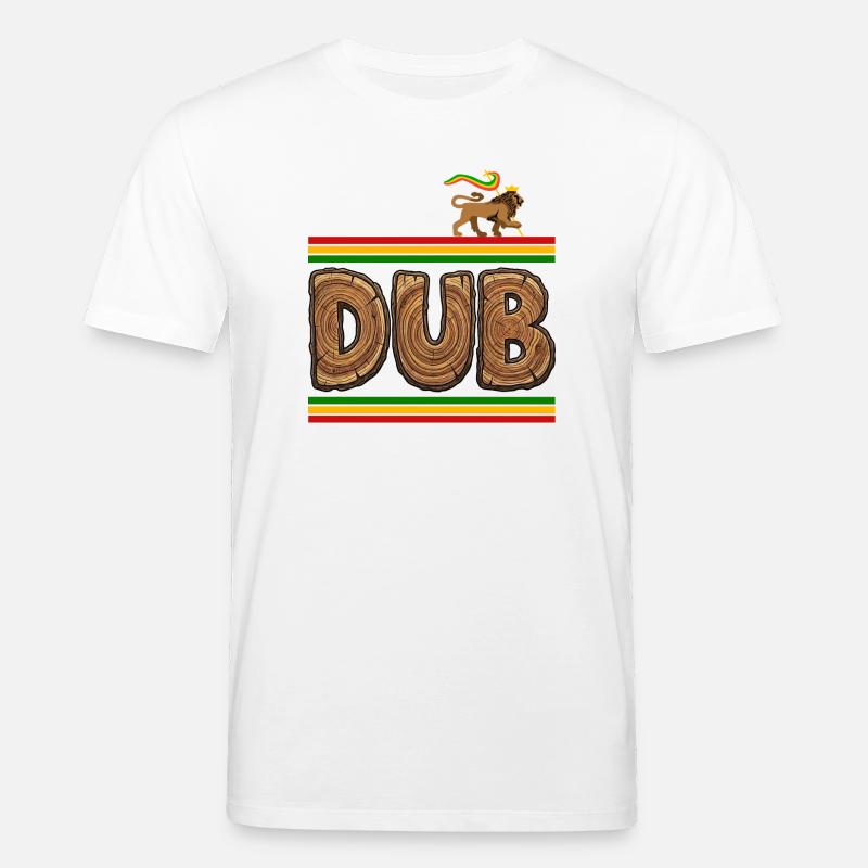Dub Holz Reggae - Stanley/Stella Unisex Bio-T-Shirt CREATOR  - Weiß