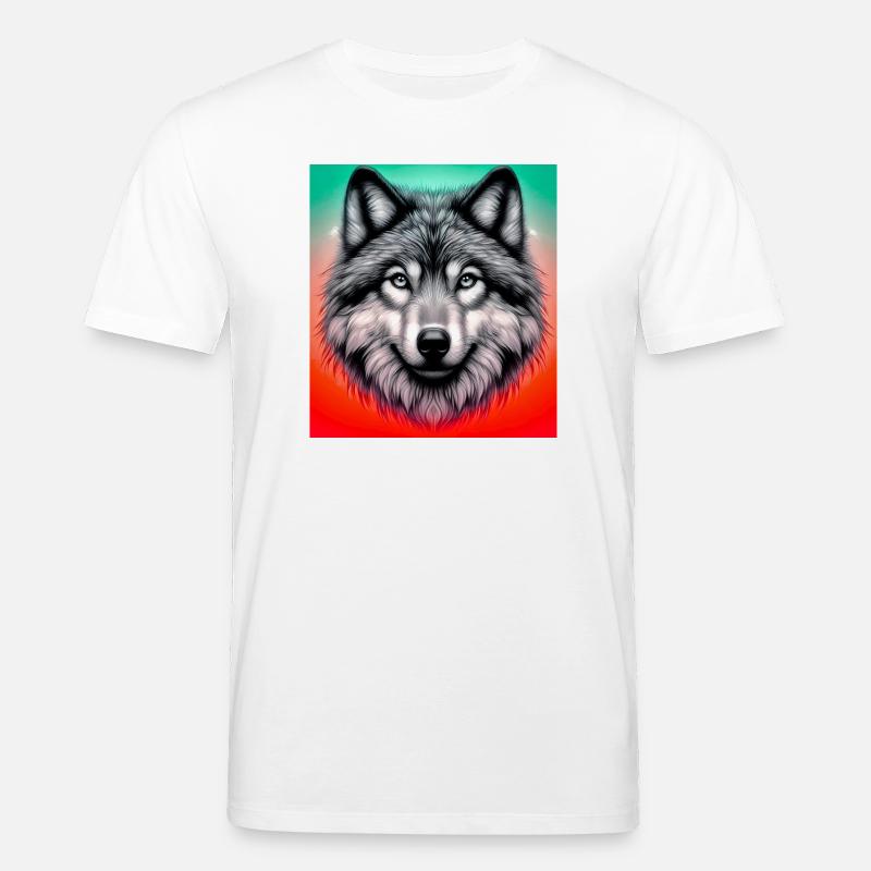 Wolf - Stanley/Stella Unisex Bio-T-Shirt CREATOR  - Weiß
