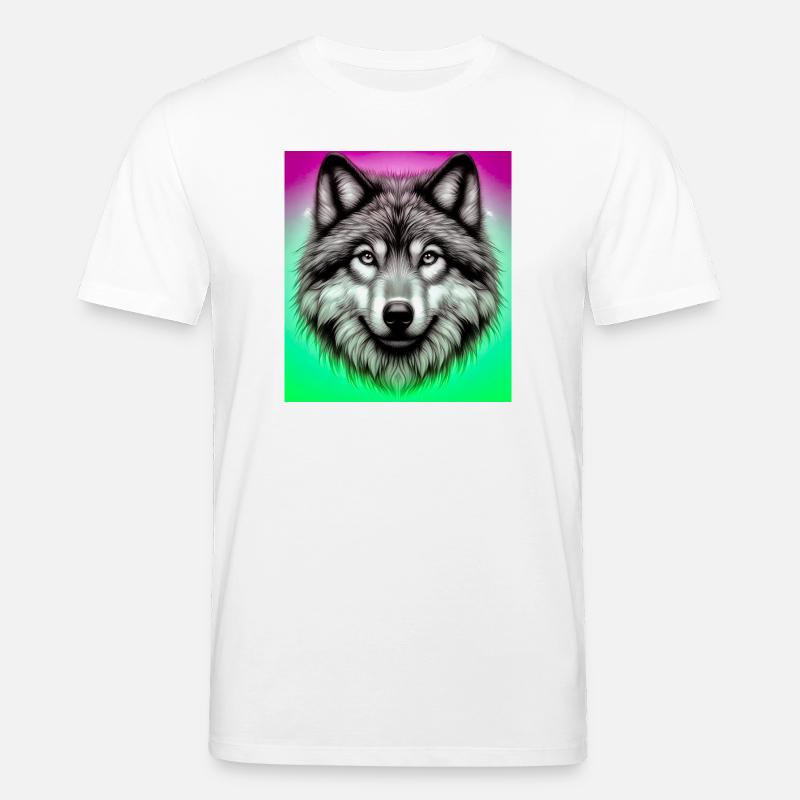 Wolf - Stanley/Stella Unisex Bio-T-Shirt CREATOR  - Weiß
