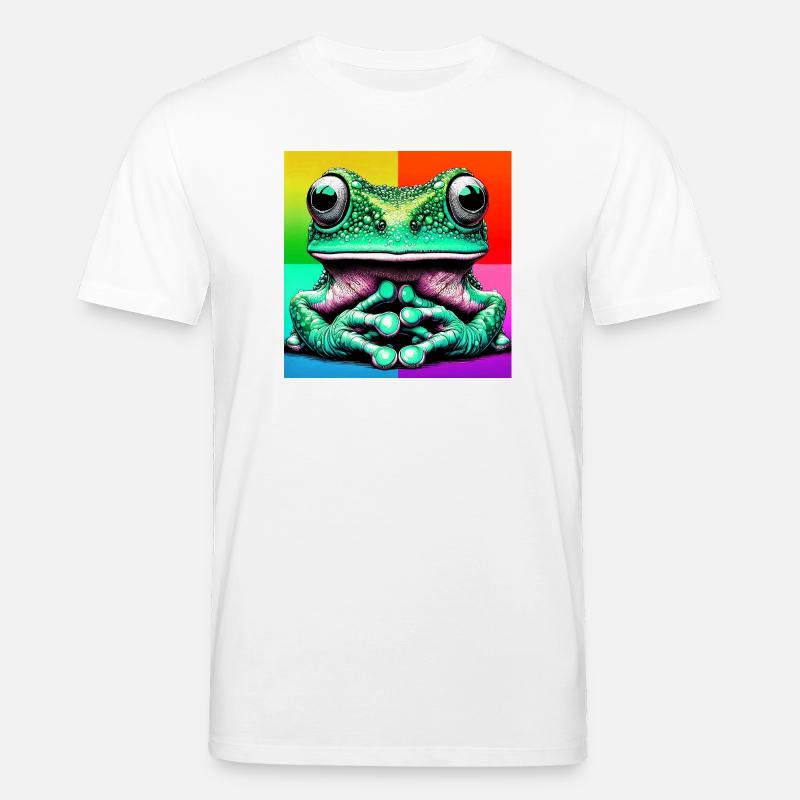 Frosch - Stanley/Stella Unisex Bio-T-Shirt CREATOR  - Weiß