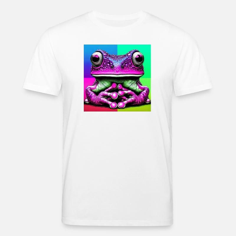 Frosch - Stanley/Stella Unisex Bio-T-Shirt CREATOR  - Weiß