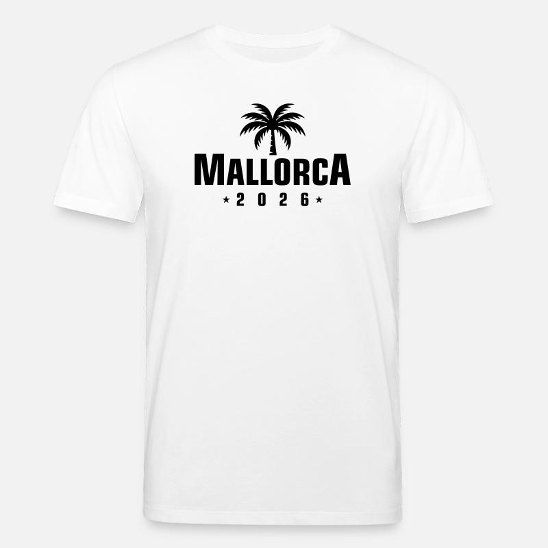 Mallorca 2026 - Stanley/Stella Unisex Bio-T-Shirt CREATOR  - Weiß