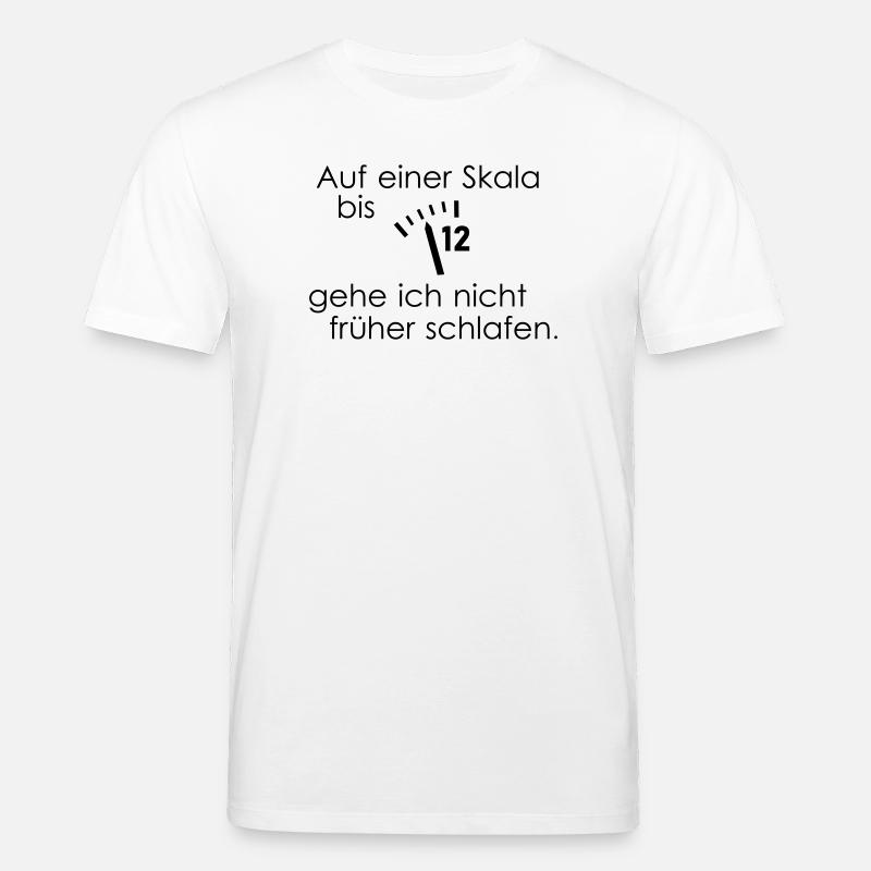 Auf einer Skala bis 12 - Stanley/Stella Unisex Bio-T-Shirt CREATOR  - Weiß