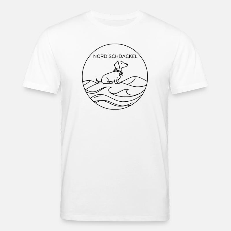 nordischdackel - Stanley/Stella Unisex Bio-T-Shirt CREATOR  - Weiß