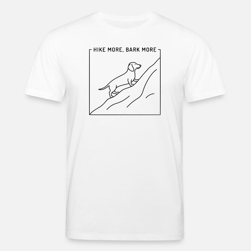 Marchez plus Aboiez plus - T-shirt bio CREATOR Stanley/Stella Unisexe - blanc