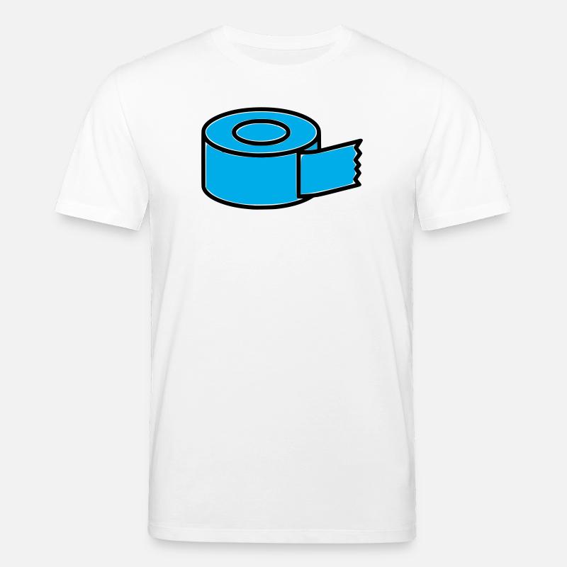 Tape Roll Comic - T-shirt bio CREATOR Stanley/Stella Unisexe - blanc