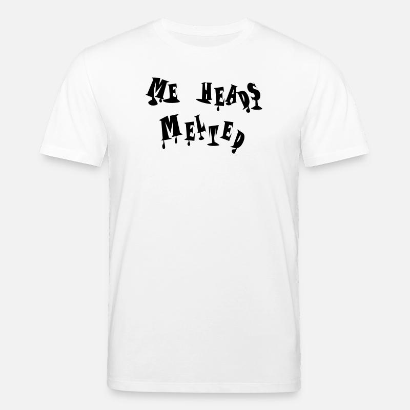 Meine Köpfe sind dahingeschmolzen - Stanley/Stella Unisex Bio-T-Shirt CREATOR  - Weiß