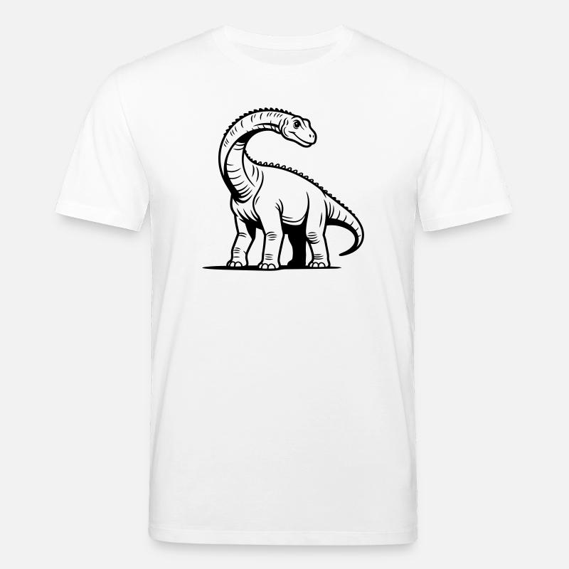 Brachiosaurus - Stanley/Stella Unisex Bio-T-Shirt CREATOR  - Weiß