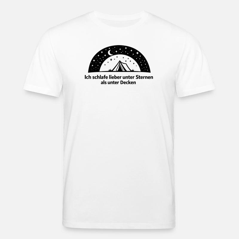 Sternenbogen Kranz - Stanley/Stella Unisex Bio-T-Shirt CREATOR  - Weiß