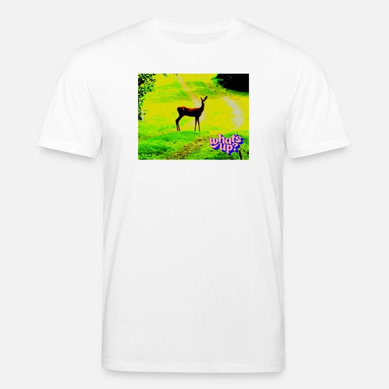 Was gibt's? - Stanley/Stella Unisex Bio-T-Shirt CREATOR  - Weiß