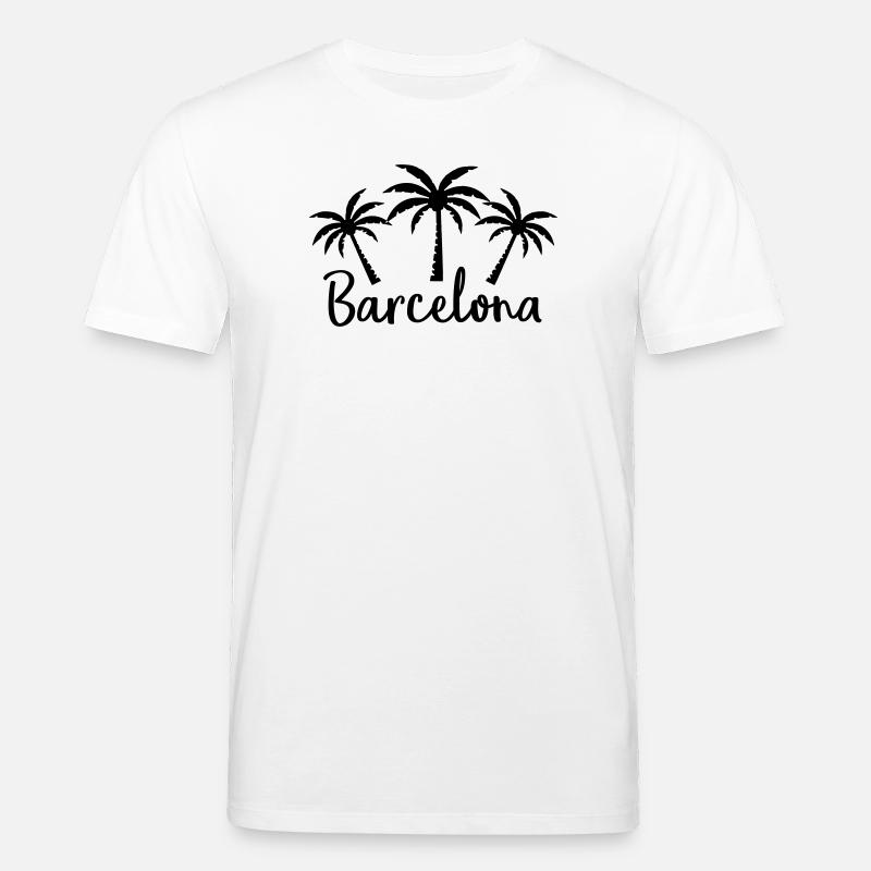 Barcelone - T-shirt bio CREATOR Stanley/Stella Unisexe - blanc