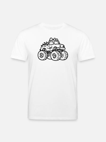 Monstertruck - Stanley/Stella Unisex Bio-T-Shirt CREATOR - Weiß