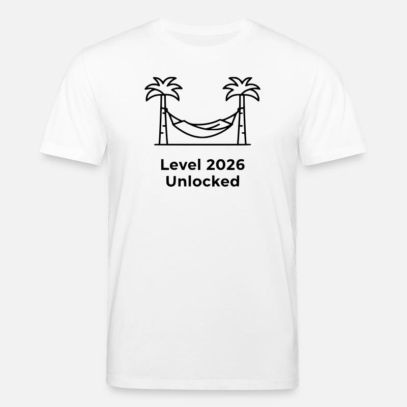  Level 2026 Unlocked Hängematte - Stanley/Stella Unisex Bio-T-Shirt CREATOR  - Weiß