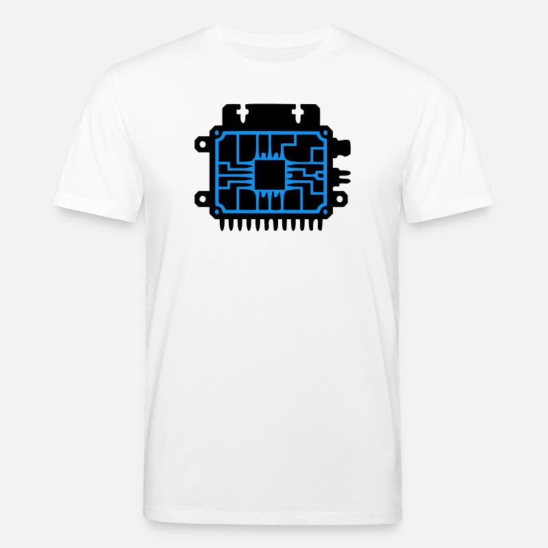 Microchip PCB IT Logo - Stanley/Stella CREATOR Unisex Organic T-Shirt - white