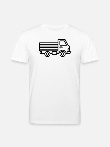 Lkw - Stanley/Stella Unisex Bio-T-Shirt CREATOR  - Weiß