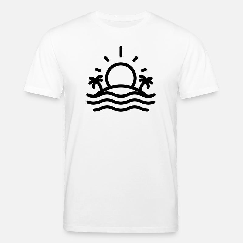 Sonnenstrand - Stanley/Stella Unisex Bio-T-Shirt CREATOR  - Weiß