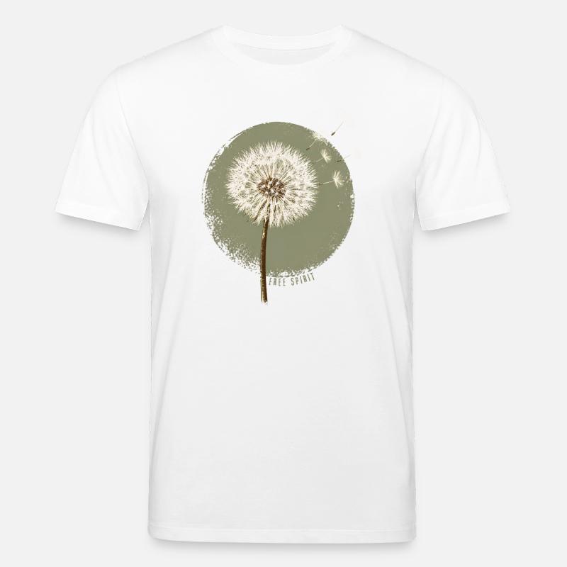 Pusteblume - Stanley/Stella Unisex Bio-T-Shirt CREATOR  - Weiß