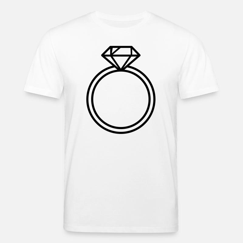 Ehering, - Stanley/Stella Unisex Bio-T-Shirt CREATOR  - Weiß