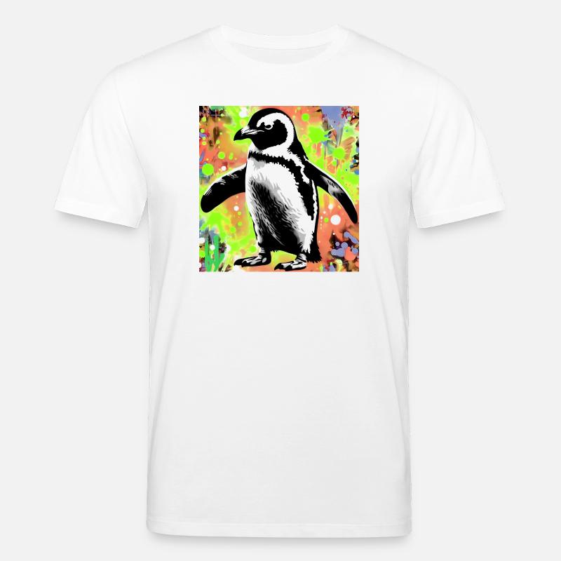 pingouin - T-shirt bio CREATOR Stanley/Stella Unisexe - blanc