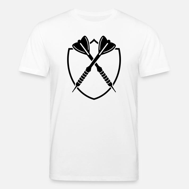 Darts Logo Dart - Stanley/Stella Unisex Bio-T-Shirt CREATOR  - Weiß