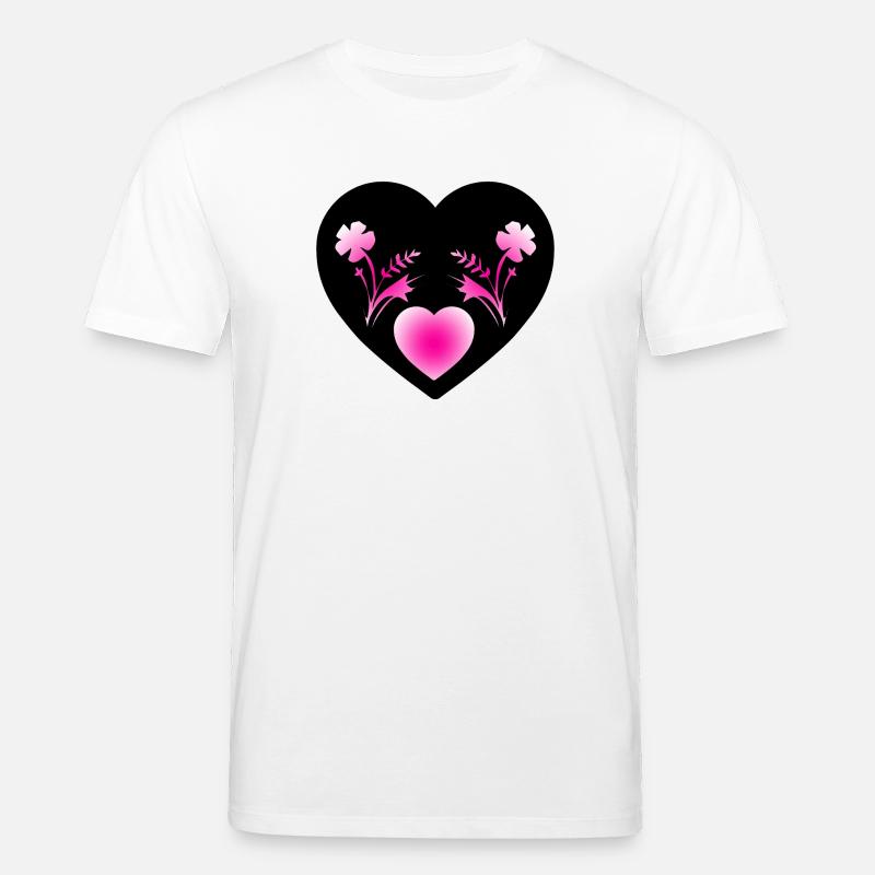 Fleur - T-shirt bio CREATOR Stanley/Stella Unisexe - blanc