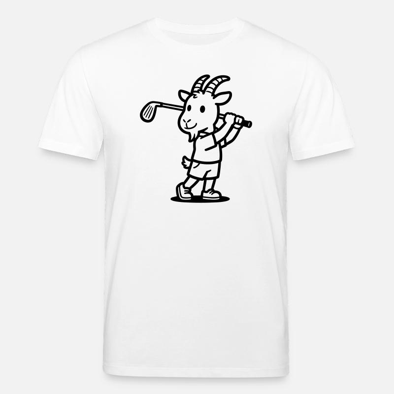 Golf de chèvre - T-shirt bio CREATOR Stanley/Stella Unisexe - blanc