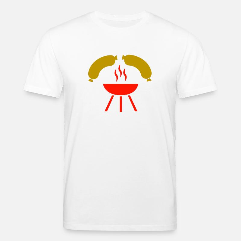 Grillen - Stanley/Stella Unisex Bio-T-Shirt CREATOR  - Weiß