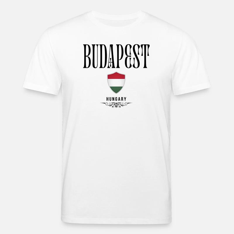 Budapest Souvenir, elegant design Budapest - Stanley/Stella CREATOR Unisex Organic T-Shirt - white