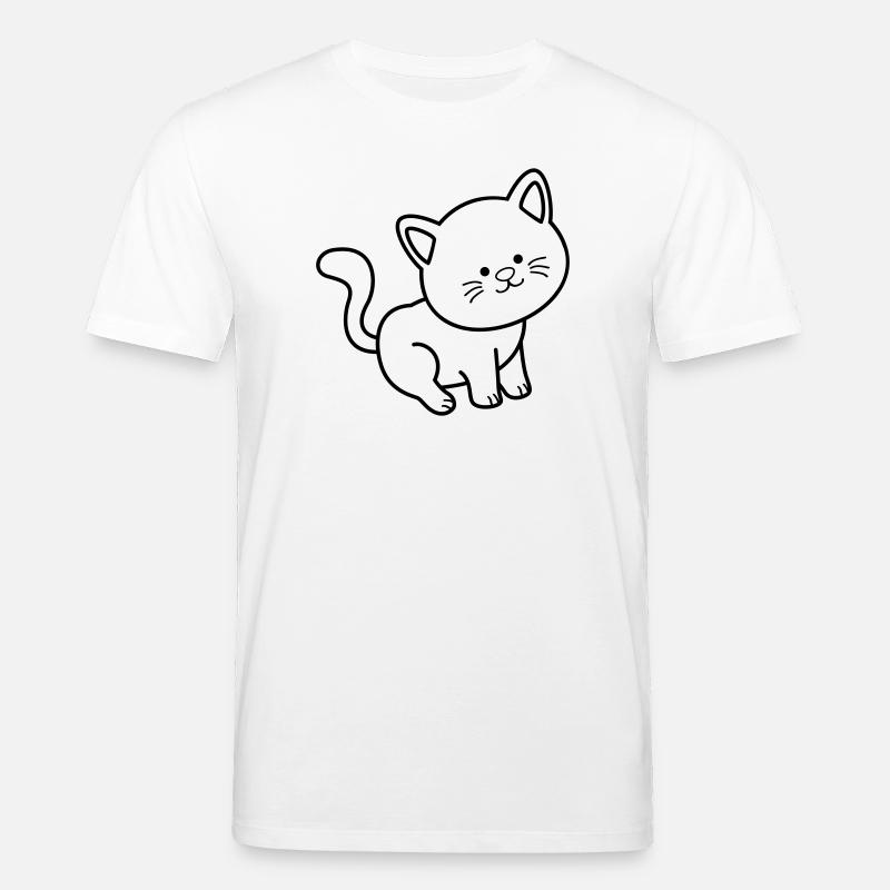 Chat Chat - T-shirt bio CREATOR Stanley/Stella Unisexe - blanc