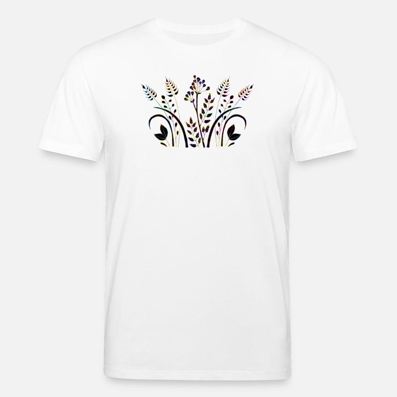 Fleur - T-shirt bio CREATOR Stanley/Stella Unisexe - blanc
