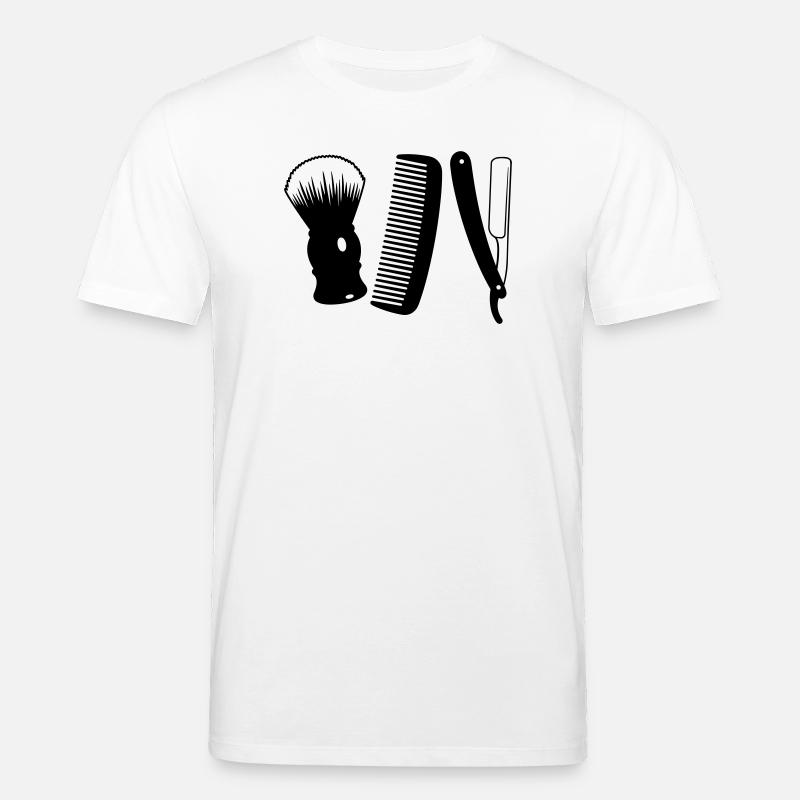 Salon de coiffure - T-shirt bio CREATOR Stanley/Stella Unisexe - blanc