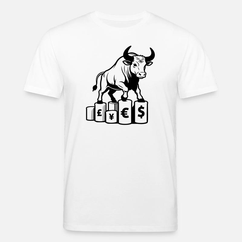 Belleger Taurus - Stanley/Stella CREATOR Unisex Organic T-Shirt - white