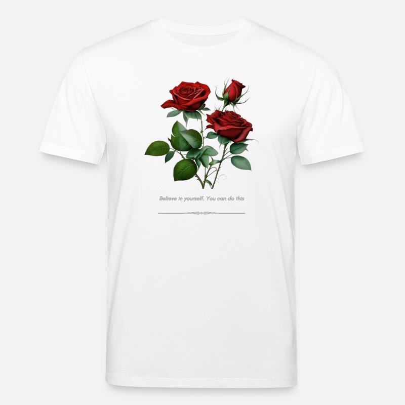 Rose - Stanley/Stella Unisex Bio-T-Shirt CREATOR  - Weiß