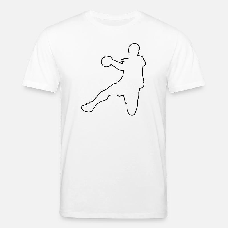 Handball - Stanley/Stella Unisex Bio-T-Shirt CREATOR  - Weiß