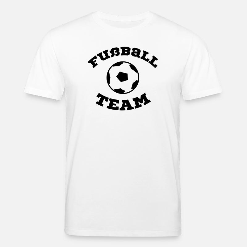 Fußball Team - Stanley/Stella Unisex Bio-T-Shirt CREATOR  - Weiß
