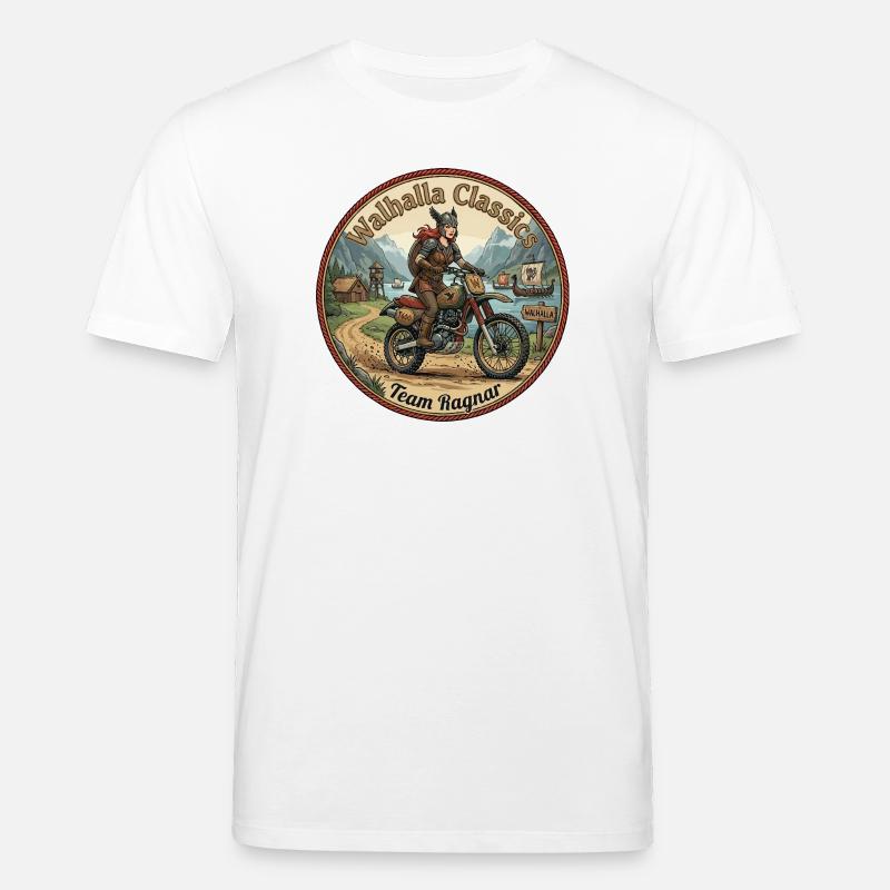 Walhalla Classics - Team Ragnar - Stanley/Stella CREATOR Unisex Organic T-Shirt - white