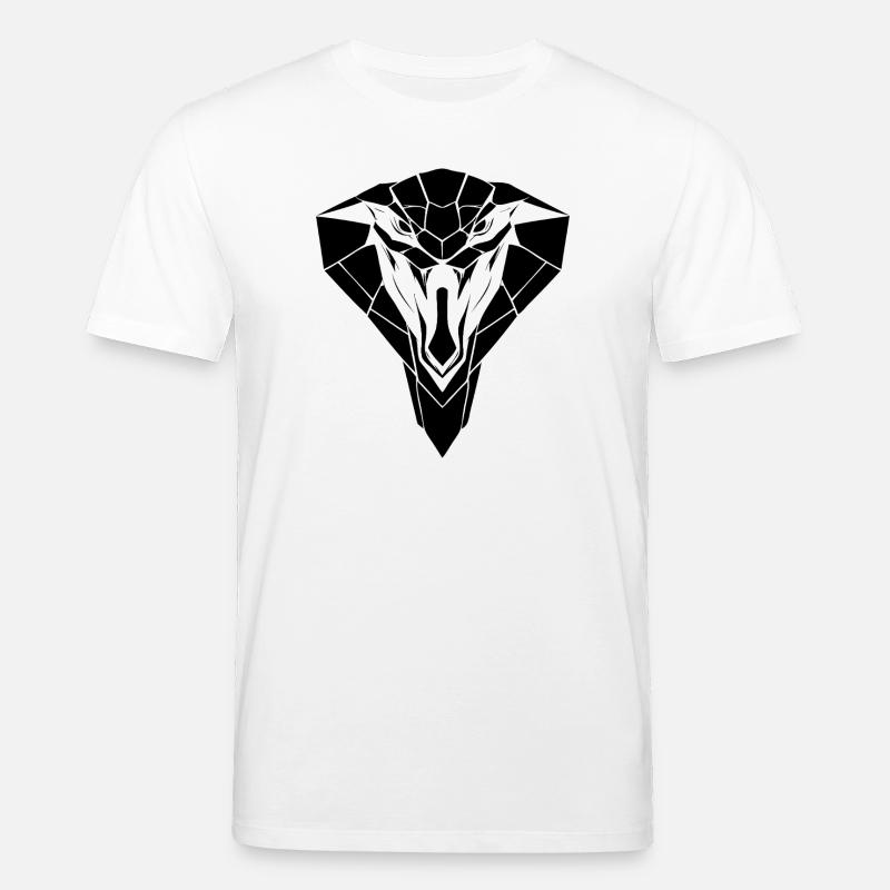 Cobra Style – Danger & Elegance - Stanley/Stella CREATOR Unisex Organic T-Shirt - white