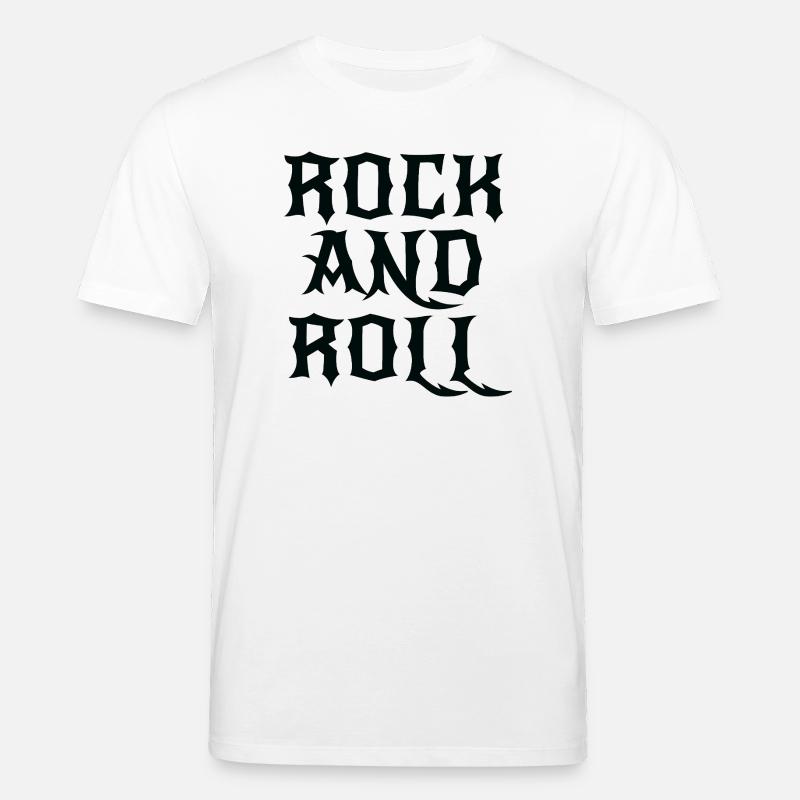 Gothic Rock and Roll Logo - Stanley/Stella Unisex Bio-T-Shirt CREATOR  - Weiß
