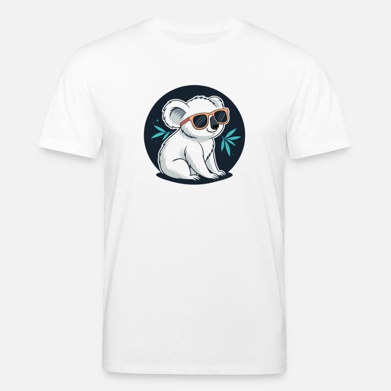 Koala-Chic-Sonnenbrillen - Stanley/Stella Unisex Bio-T-Shirt CREATOR  - Weiß