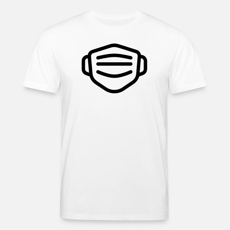 masque - T-shirt bio CREATOR Stanley/Stella Unisexe - blanc