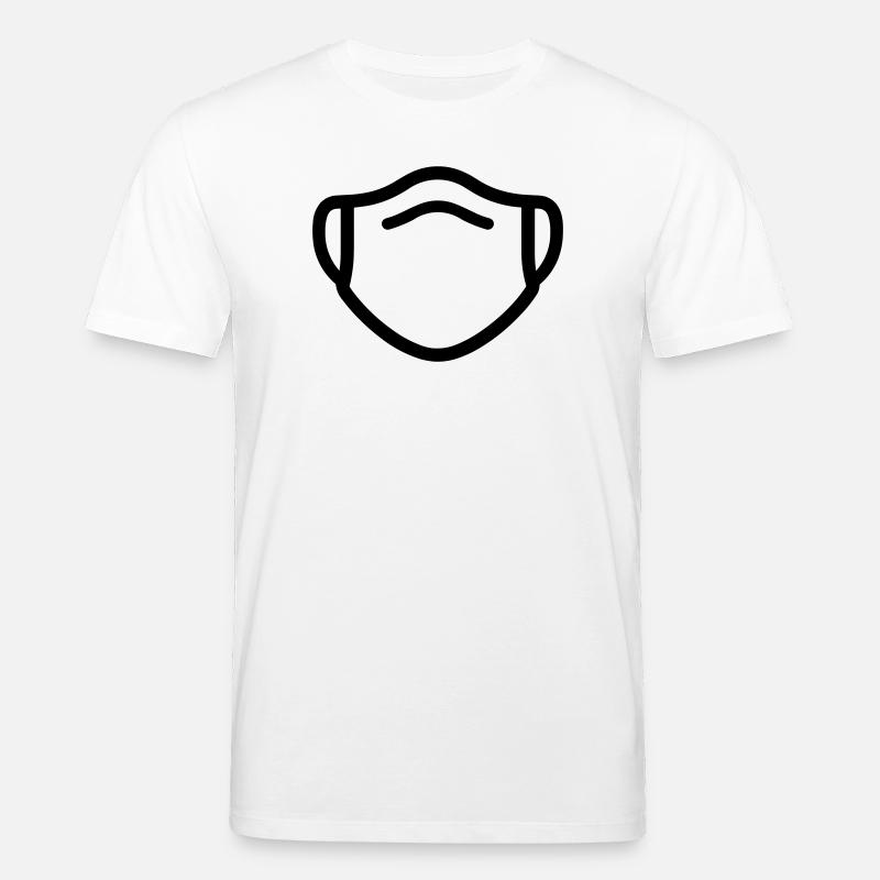 masque - T-shirt bio CREATOR Stanley/Stella Unisexe - blanc