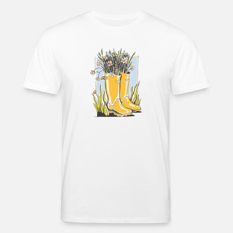 Garten Deko  - Stanley/Stella Unisex Bio-T-Shirt CREATOR  - Weiß