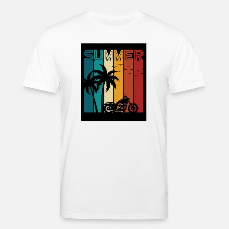 Sommer - Stanley/Stella Unisex Bio-T-Shirt CREATOR  - Weiß