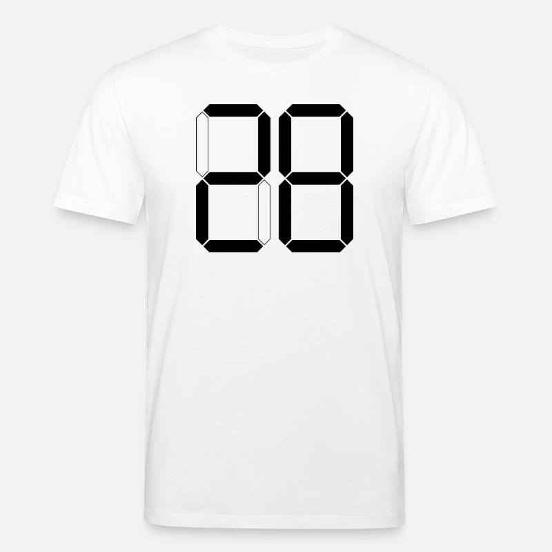 NUMMER 28 Achtundzwanzig Geschenk Digital - Stanley/Stella Unisex Bio-T-Shirt CREATOR  - Weiß