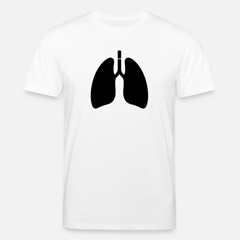 Lungen - Stanley/Stella Unisex Bio-T-Shirt CREATOR  - Weiß