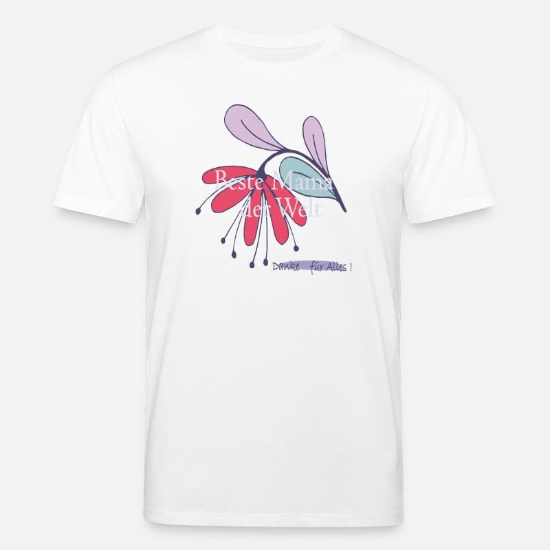 Beste Mama der Welt  - Stanley/Stella Unisex Bio-T-Shirt CREATOR  - Weiß